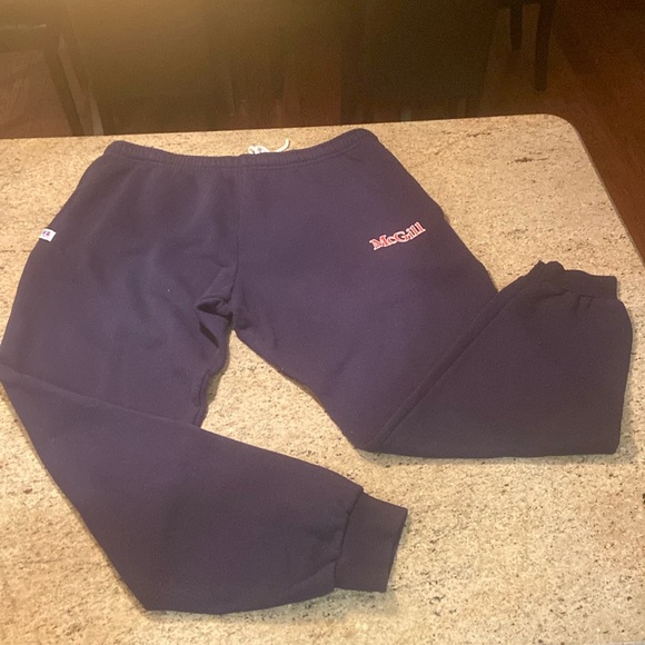 McGill University Russell Athletic Sweatpants XXLg - Picture 2 of 7